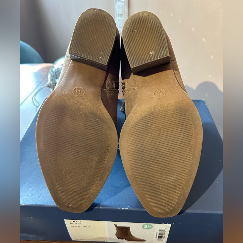 Universal Thread Tan Ankle Boots - image 5